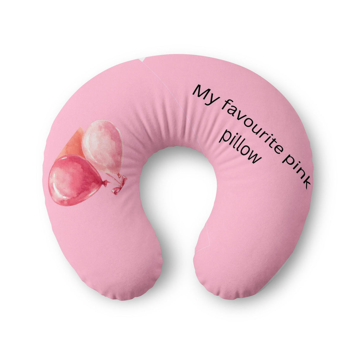 Pink Nursing Pillow Cover – "My Favourite Pink Pillow" Maternity Support Cover
