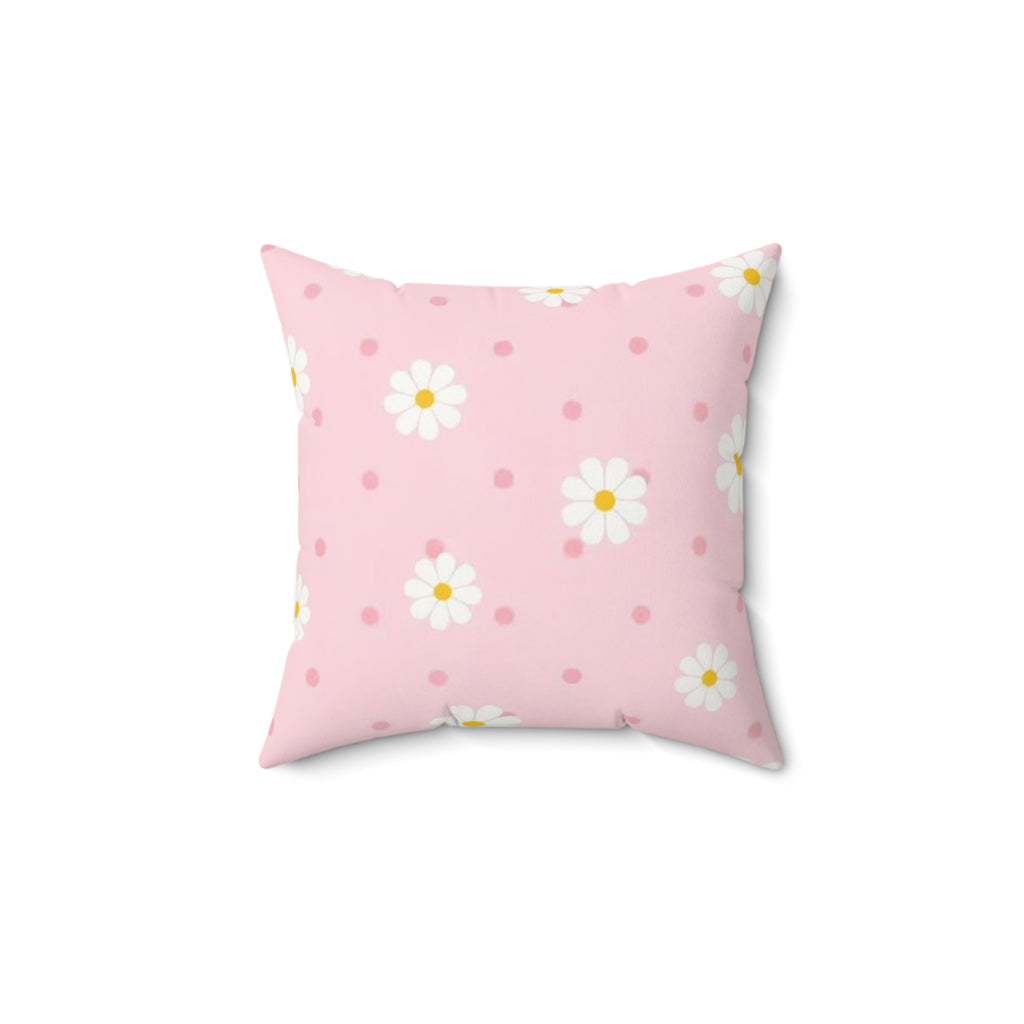 Faux Suede Square Pillow