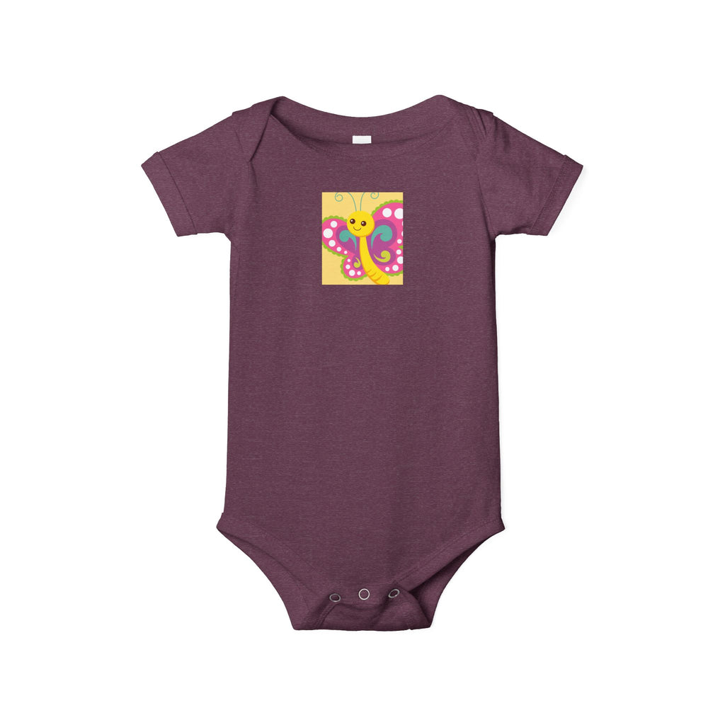 Baby Onesie with Colorful Cartoon Octopus — Cute Infant Bodysuit