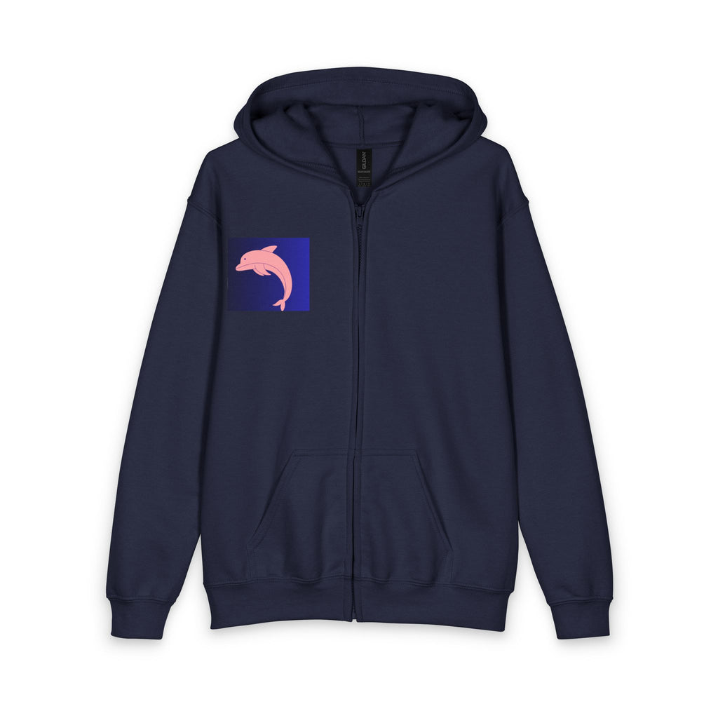 Youth Heavy Blend Zipped Hoodie