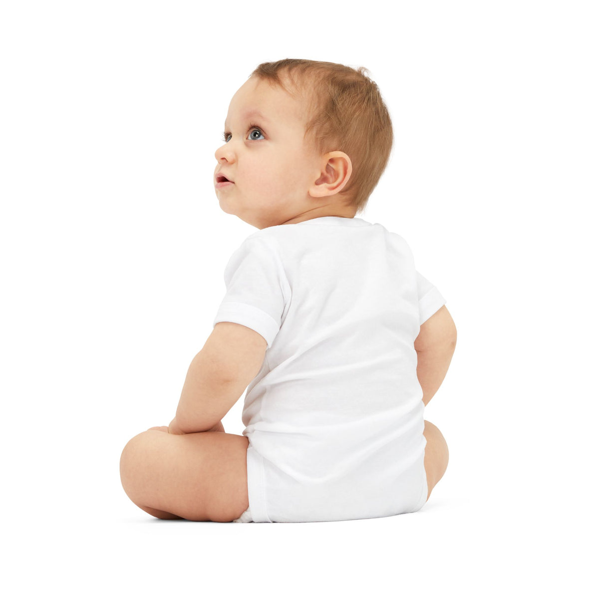 Baby Onesie with Cute Bunny Face — Infant Jersey One-Piece