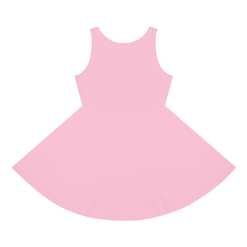 Girls' Sleeveless Sundress (AOP)