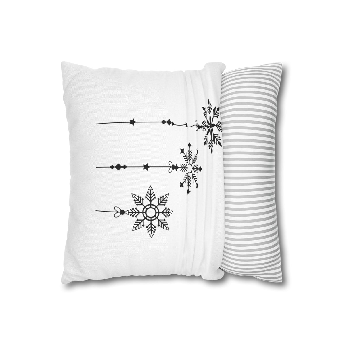 Spun Polyester Square Pillowcase