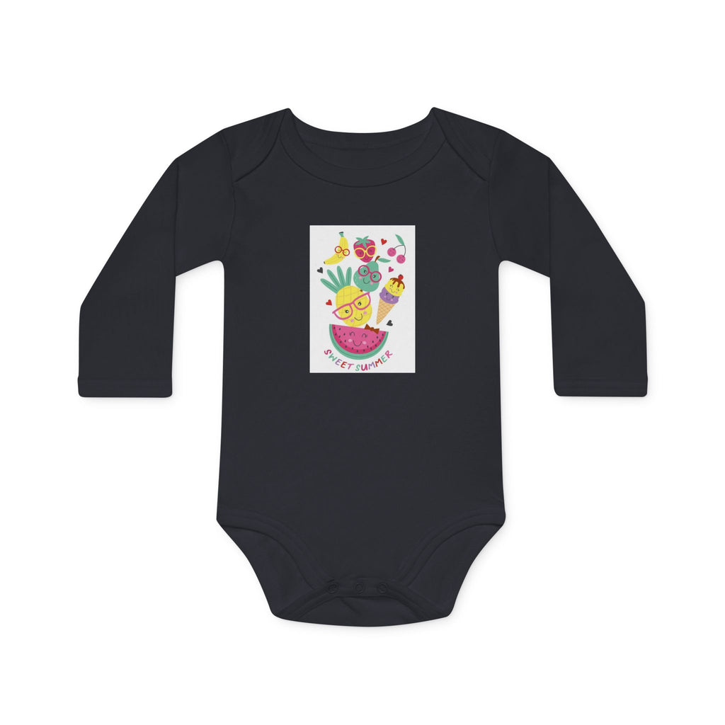 Baby Long-Sleeve Organic Bodysuit