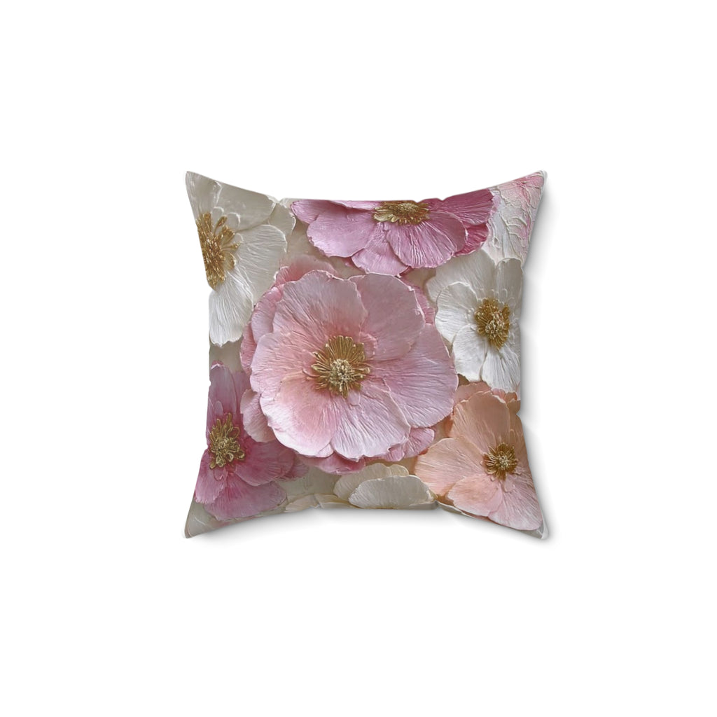 Spun Polyester Square Pillow