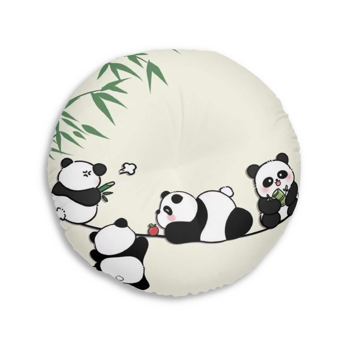 Tufted Floor Pillow, Round