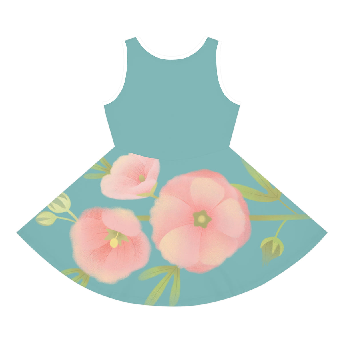 Girls' Sleeveless Sundress (AOP)