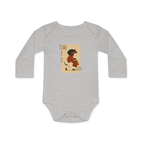 Baby Long-Sleeve Organic Bodysuit