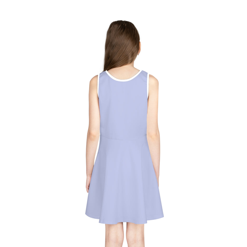 Girls' Sleeveless Sundress (AOP)