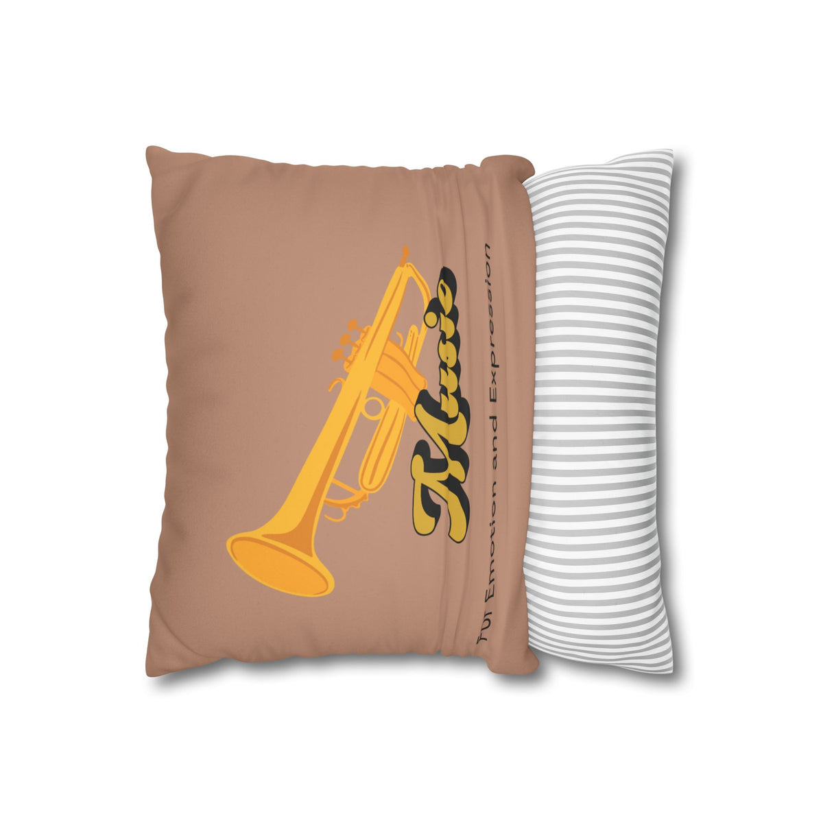 Faux Suede Square Pillowcase