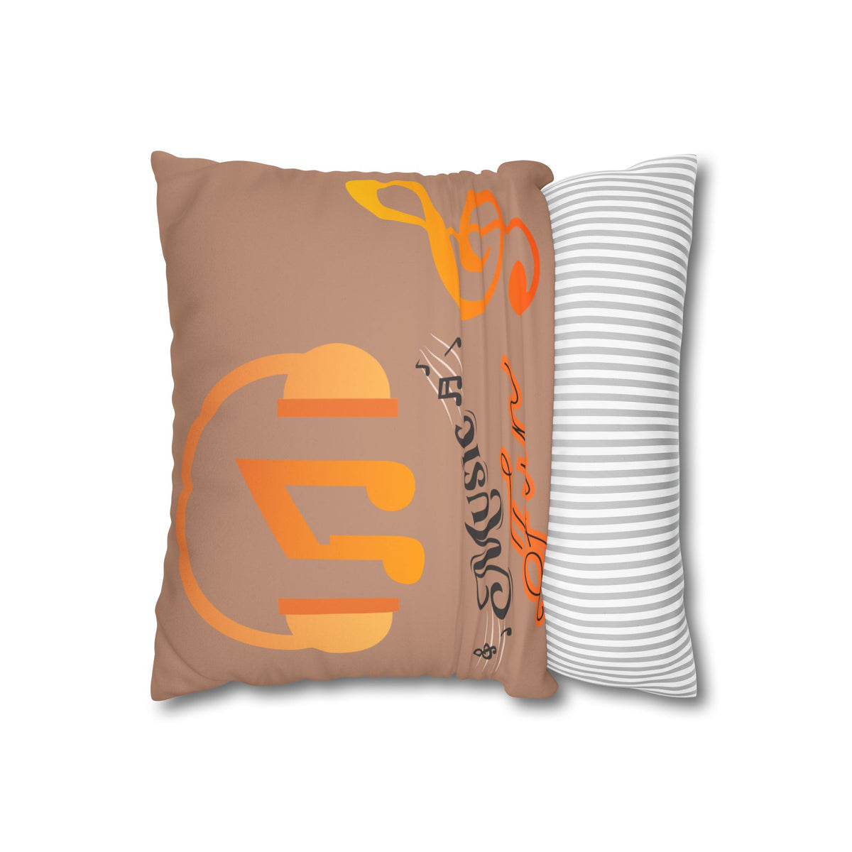 Faux Suede Square Pillowcase