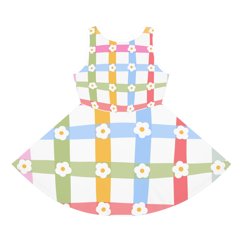 Girls' Sleeveless Sundress (AOP)