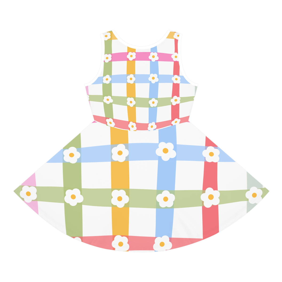 Girls' Sleeveless Sundress (AOP)