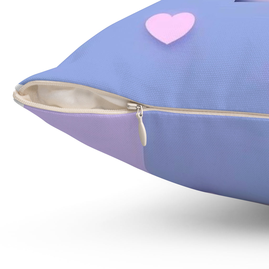 Spun Polyester Square Pillow