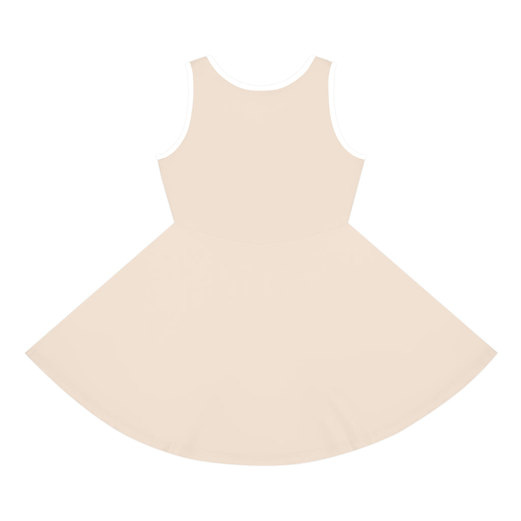 Girls' Sleeveless Sundress (AOP)