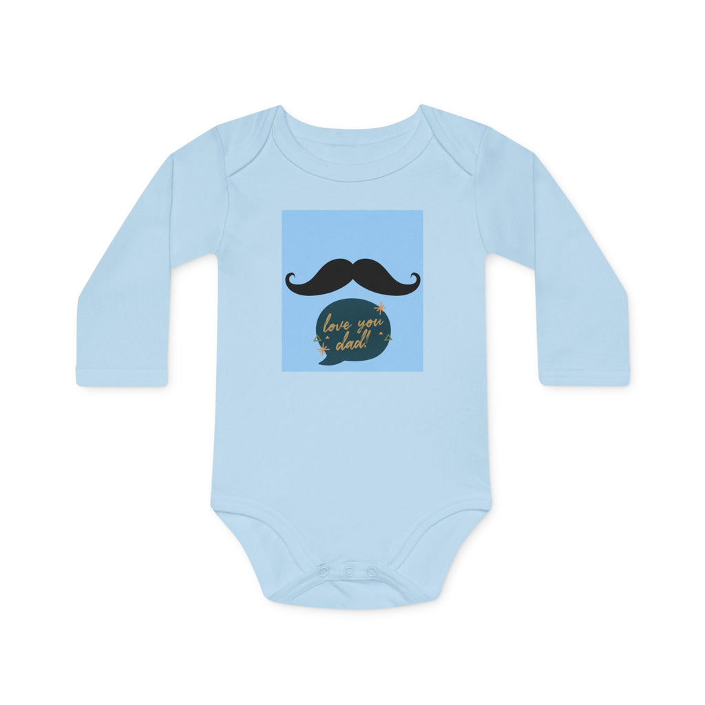 Baby Long-Sleeve Organic Bodysuit