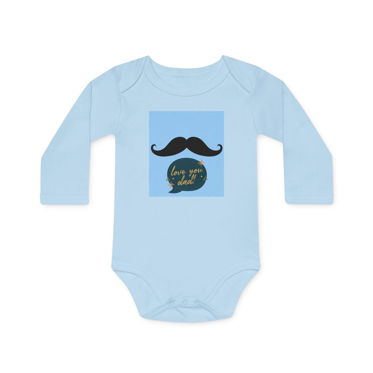 Baby Long-Sleeve Organic Bodysuit