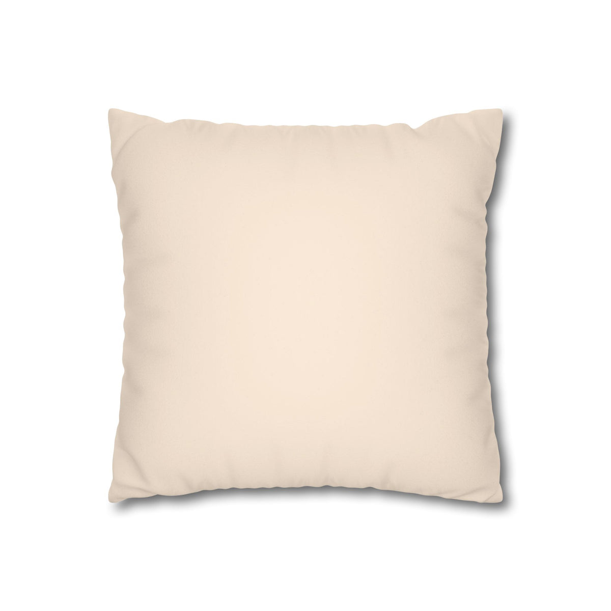 Faux Suede Square Pillowcase