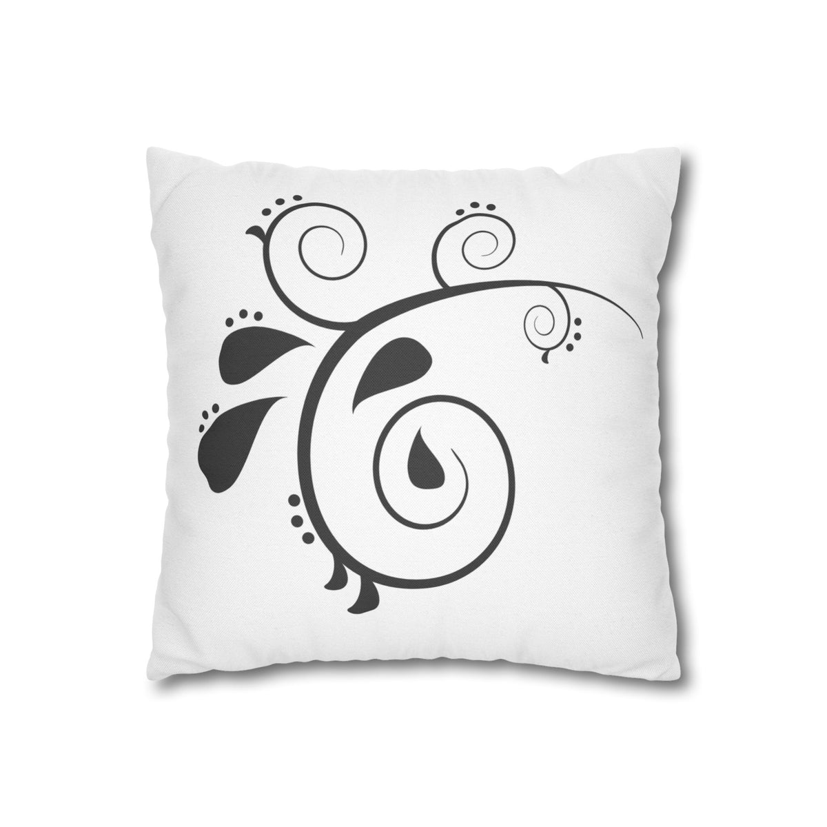 Spun Polyester Square Pillowcase