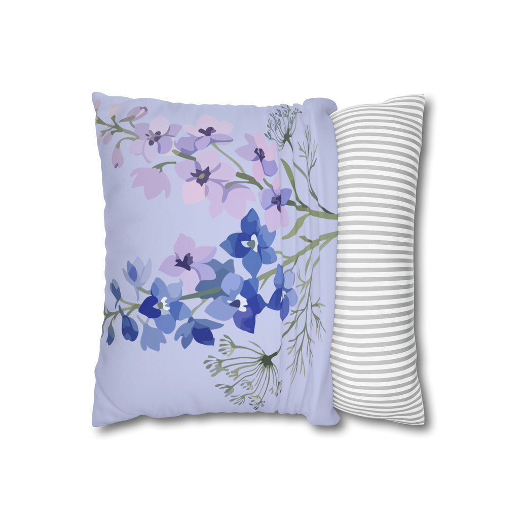 Faux Suede Square Pillowcase