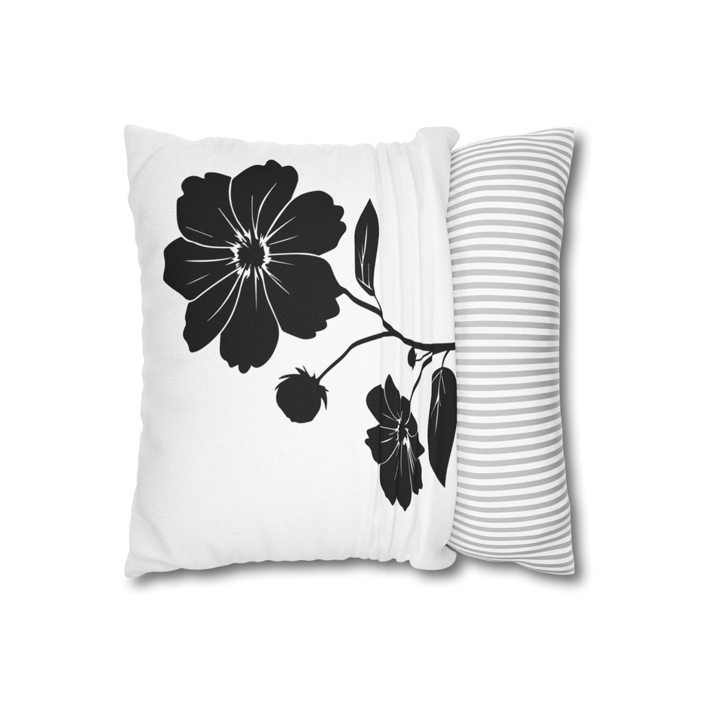 Spun Polyester Square Pillowcase