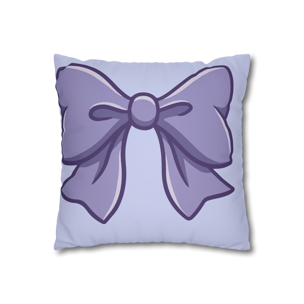 Faux Suede Square Pillowcase