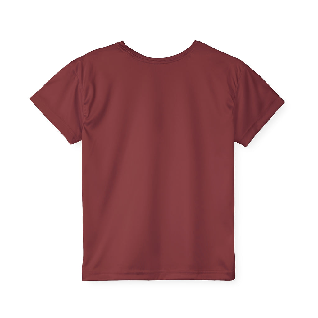 Kids Starfish Sports Jersey — Brown All-Over Print Athletic Tee