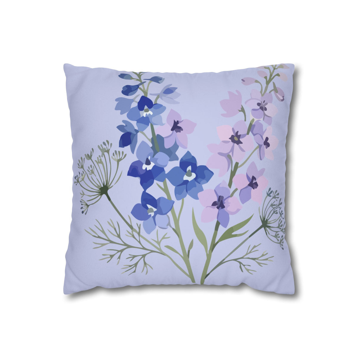Faux Suede Square Pillowcase