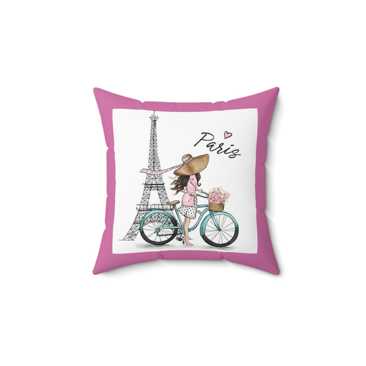 Spun Polyester Square Pillow