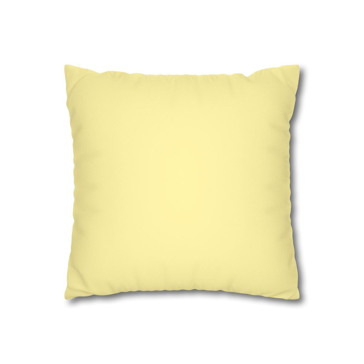 Faux Suede Square Pillowcase