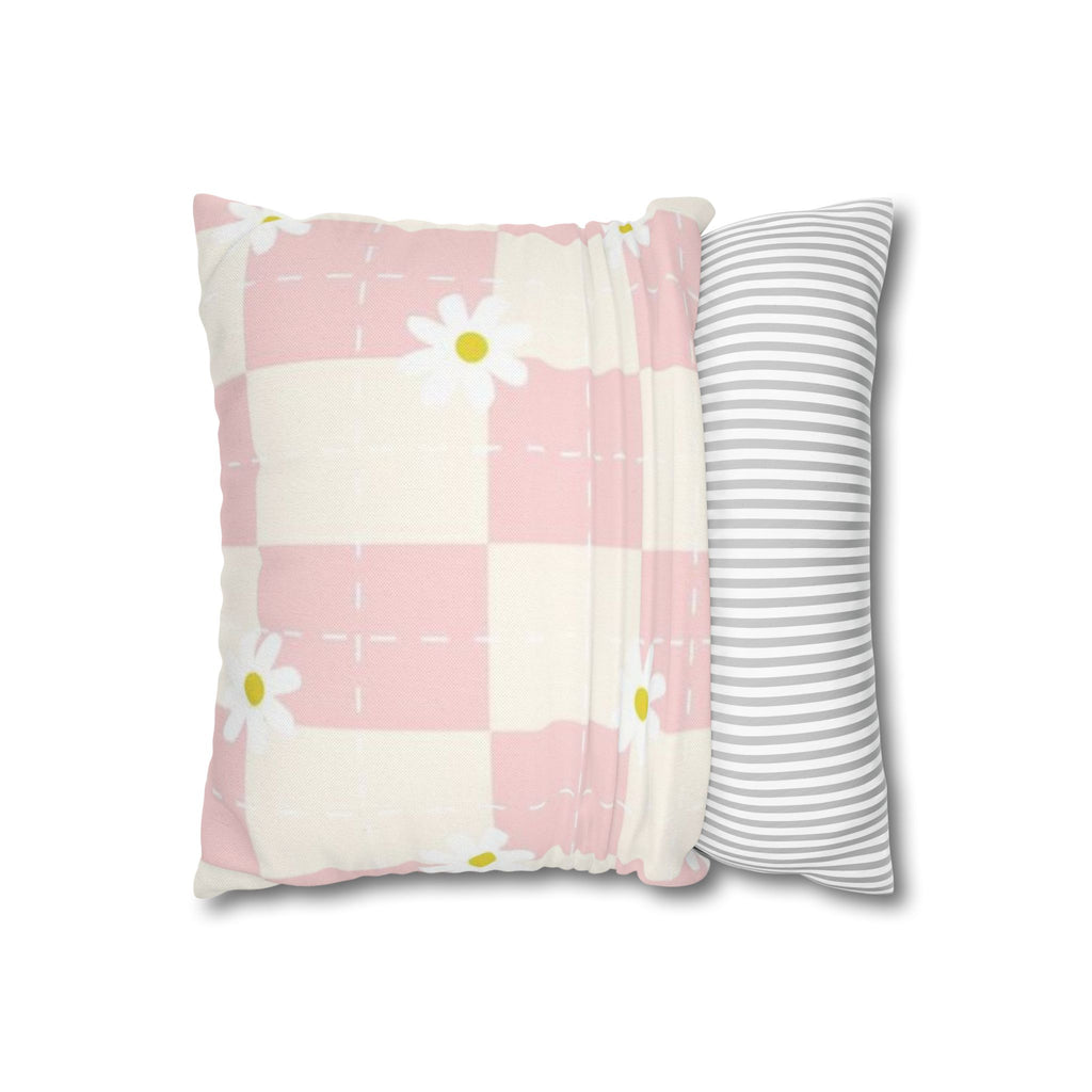 Spun Polyester Square Pillowcase