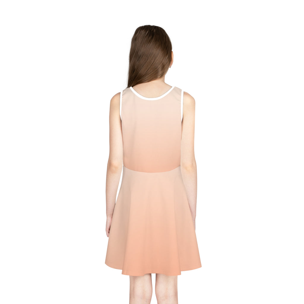 Girls' Sleeveless Sundress (AOP)
