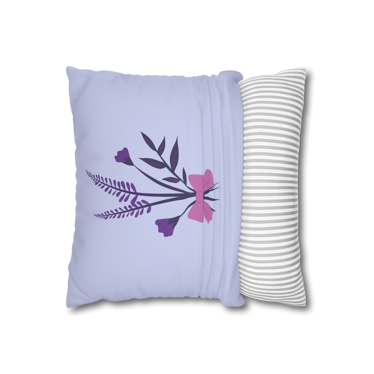 Faux Suede Square Pillowcase