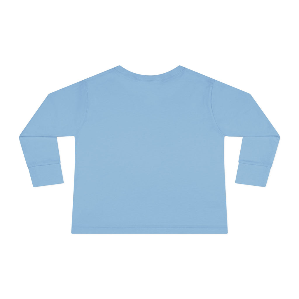 Cute Chubby Bunny Toddler Long Sleeve Tee | Baby Rabbit Illustration