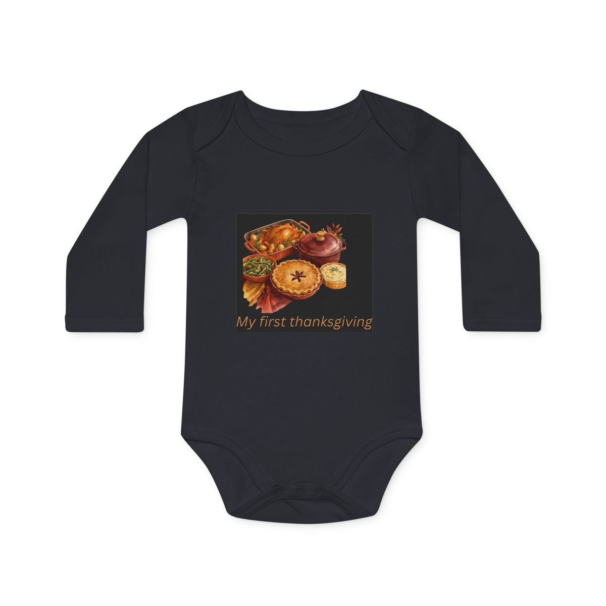 Baby Long-Sleeve Organic Bodysuit