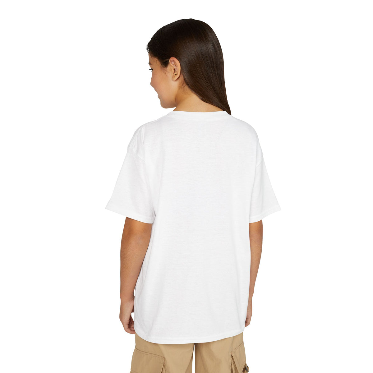 Sunflower Illustration Youth T-Shirt | Yellow Bloom Floral Tee