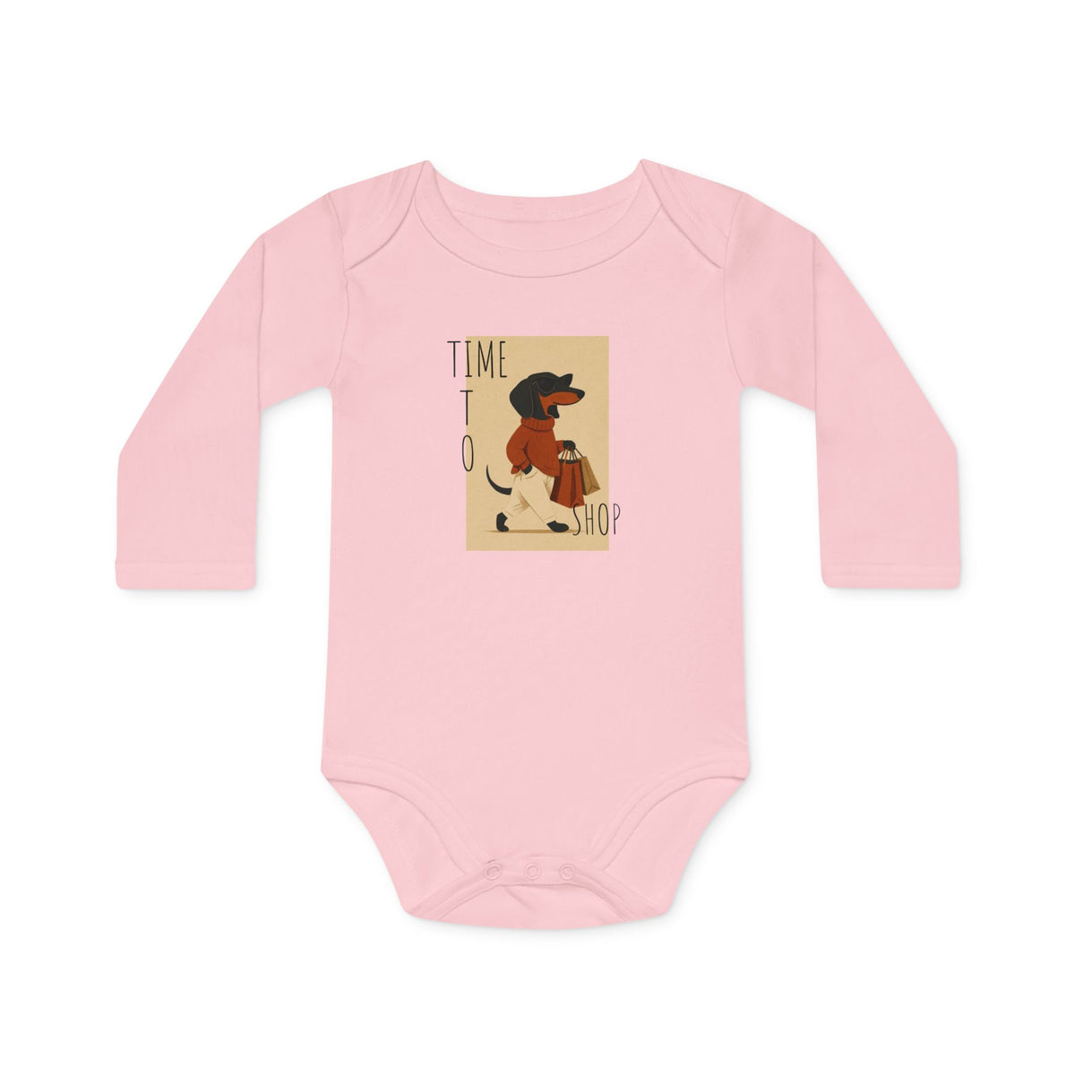 Baby Long-Sleeve Organic Bodysuit
