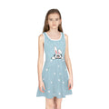 Girls' Sleeveless Sundress (AOP)