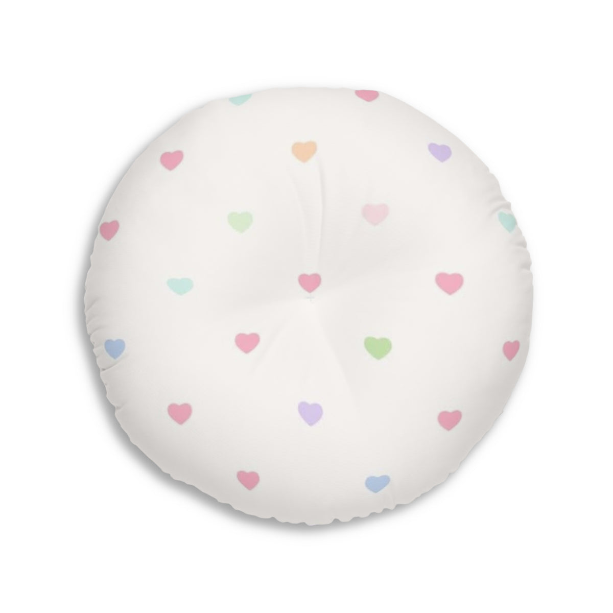 Tufted Floor Pillow, Round