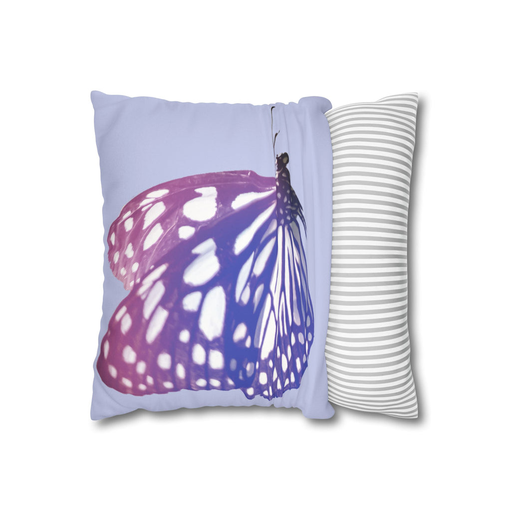 Faux Suede Square Pillowcase
