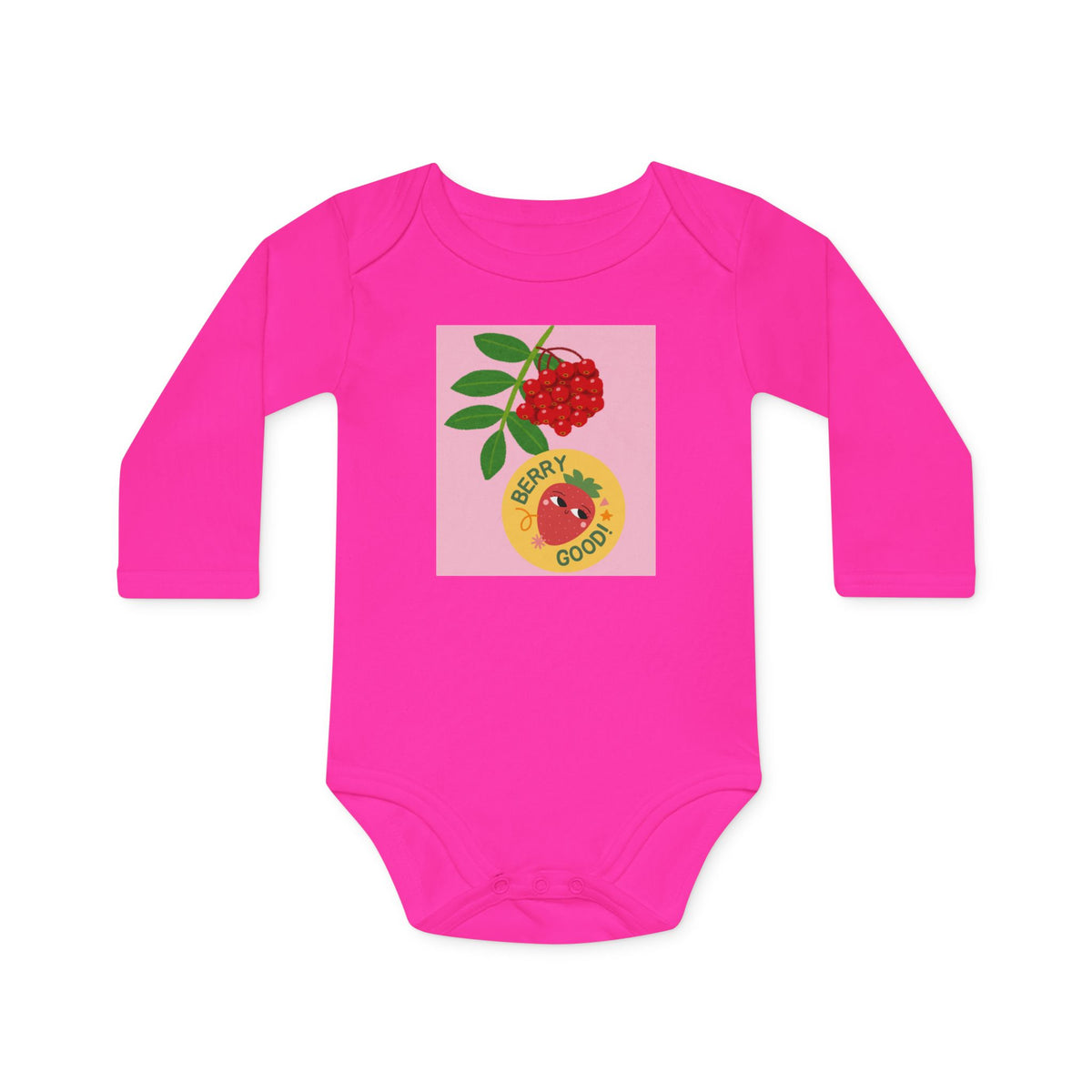 Baby Long-Sleeve Organic Bodysuit