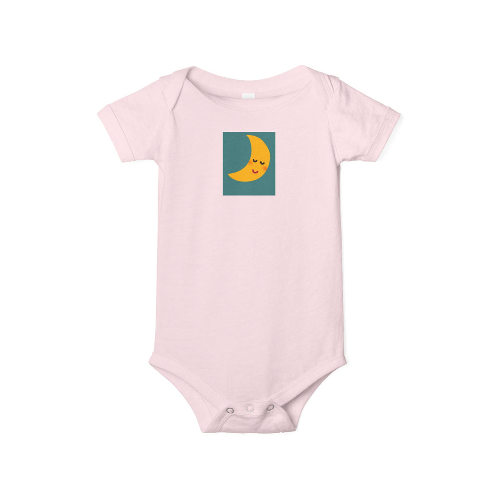 Cute Sleeping Moon Infant Bodysuit - Baby One-Piece