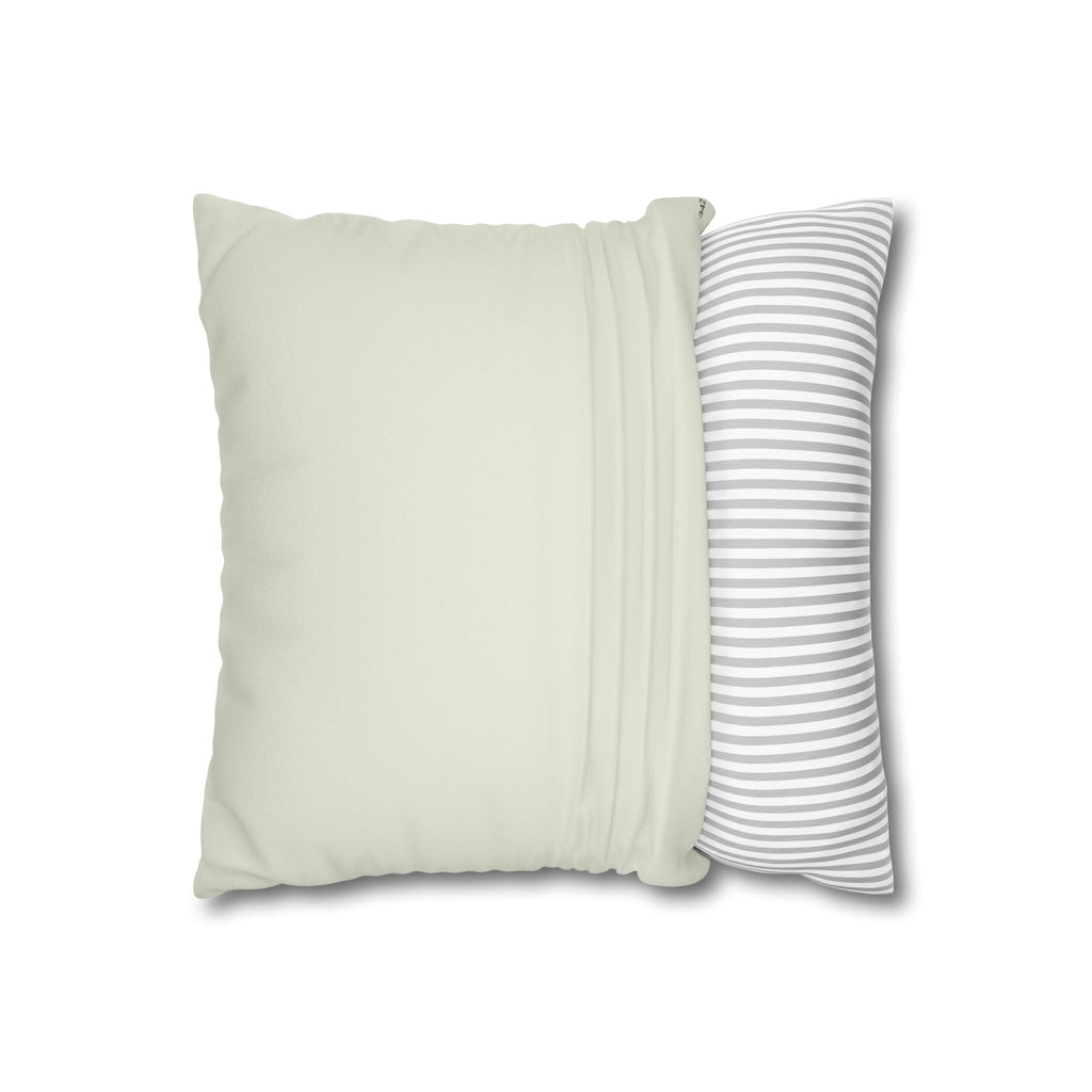Faux Suede Square Pillowcase