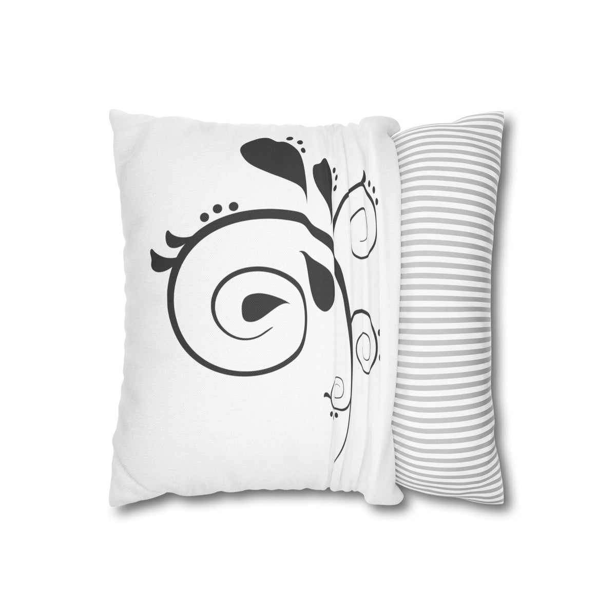 Spun Polyester Square Pillowcase