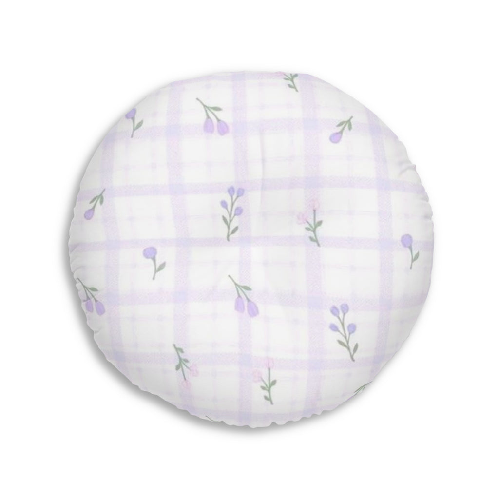 Tufted Floor Pillow, Round
