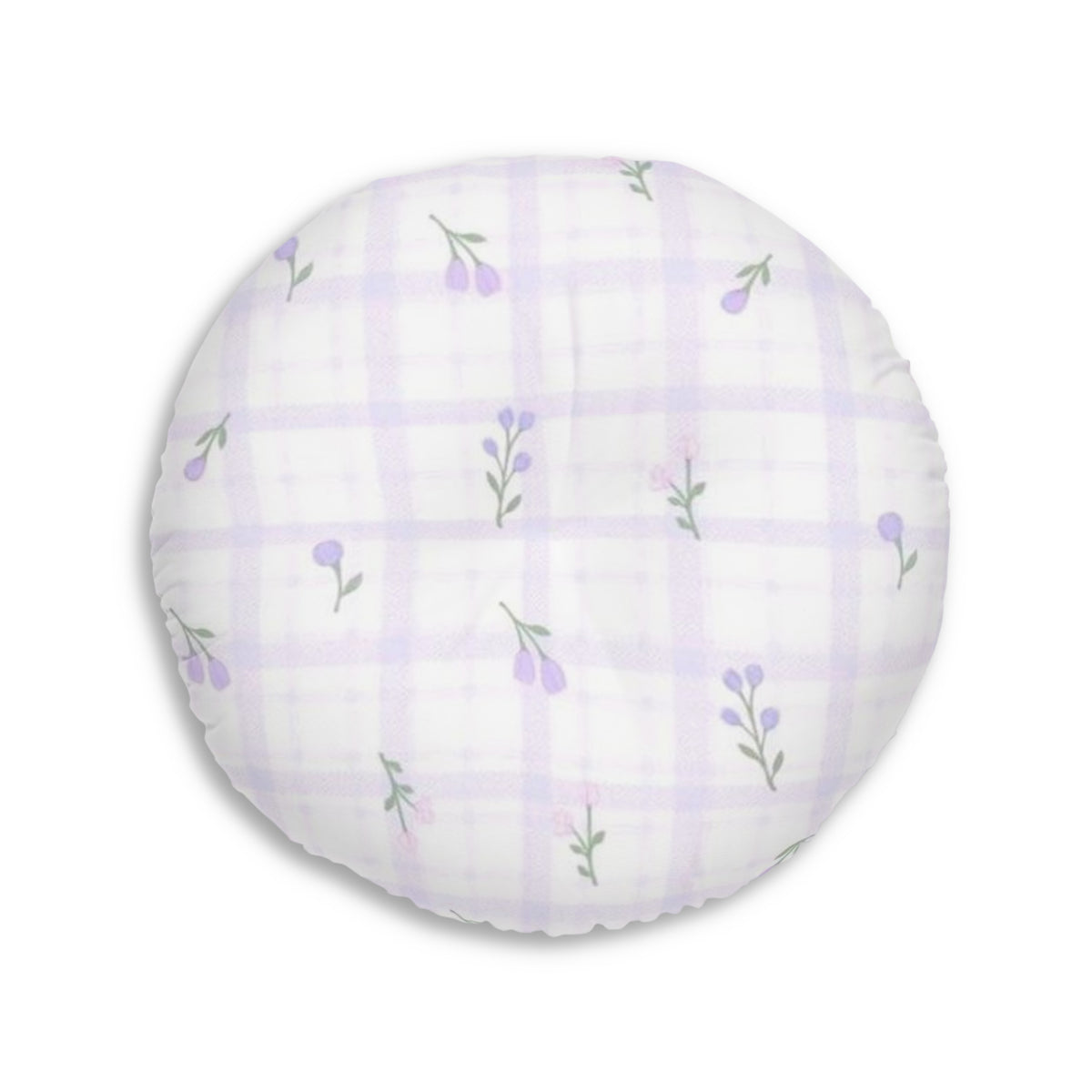 Tufted Floor Pillow, Round