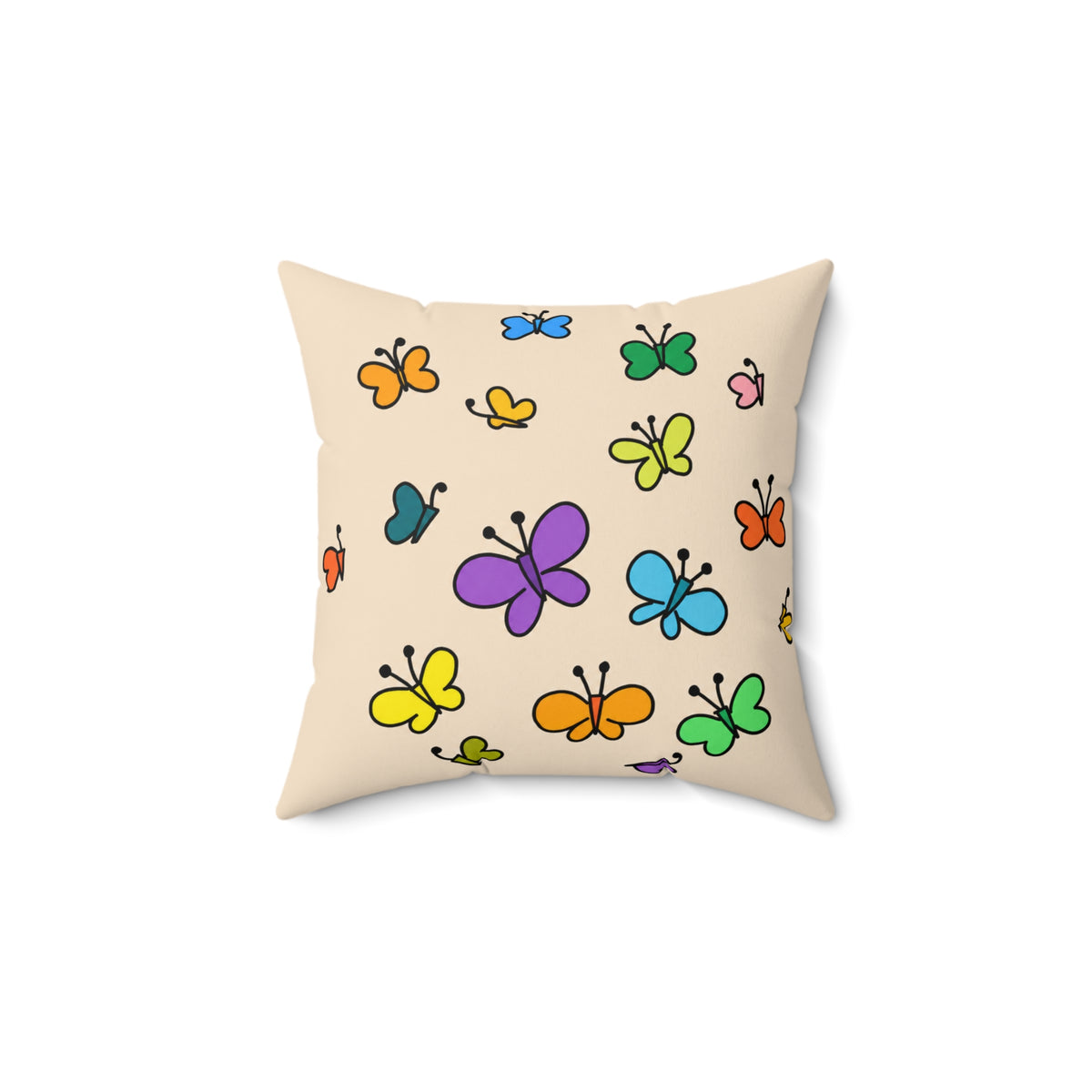 Spun Polyester Square Pillow