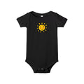 Sunshine Smiles Baby Onesie — Cute Smiling Sun Infant Bodysuit