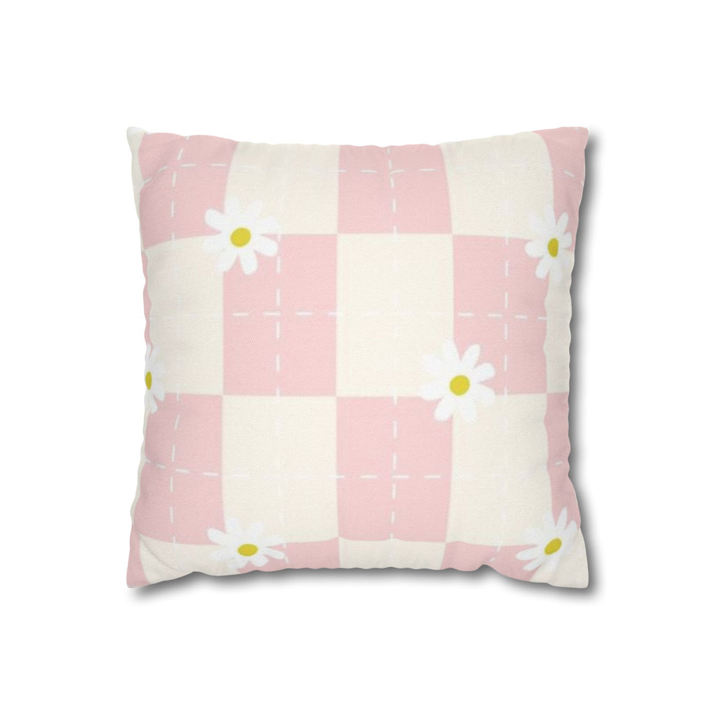 Spun Polyester Square Pillowcase