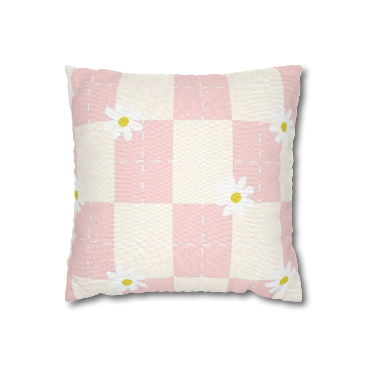 Spun Polyester Square Pillowcase